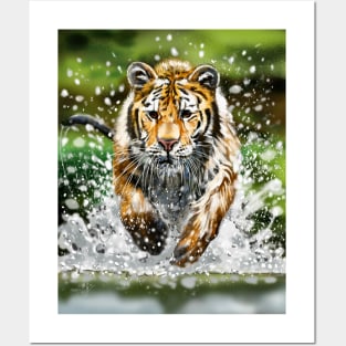 Majestic Tiger Hunter Posters and Art